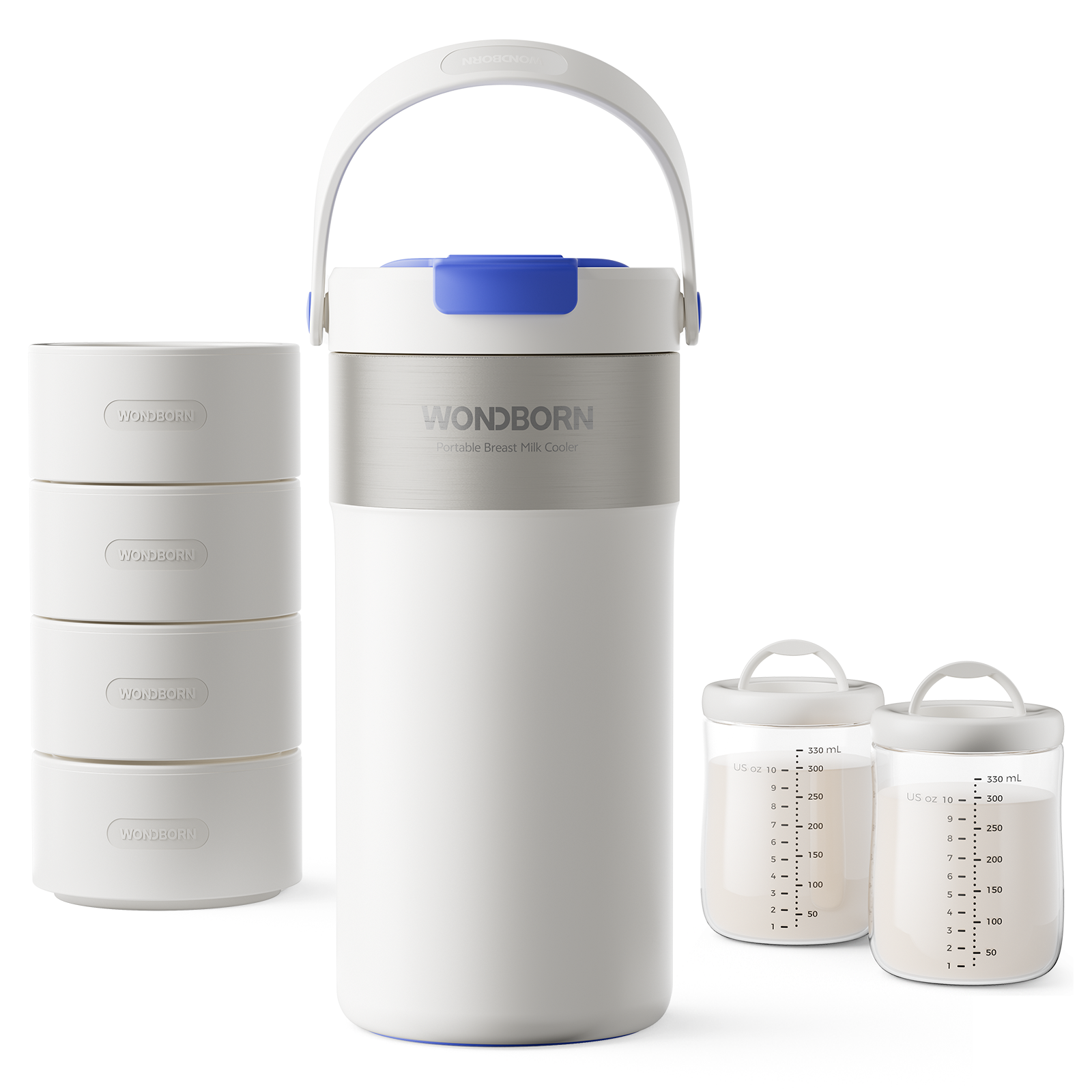 WONDBORN 22Oz Portable Breast Milk Cooler for Outdoors
