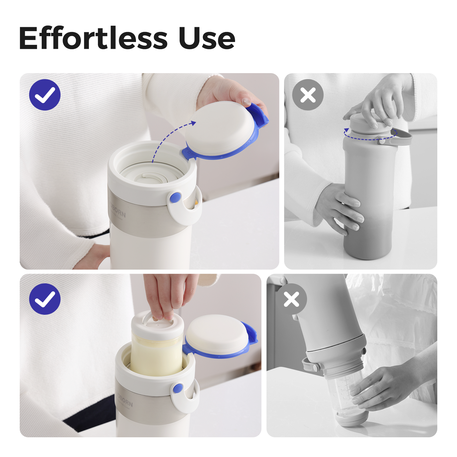 WONDBORN 22Oz Portable Breast Milk Cooler for Outdoors