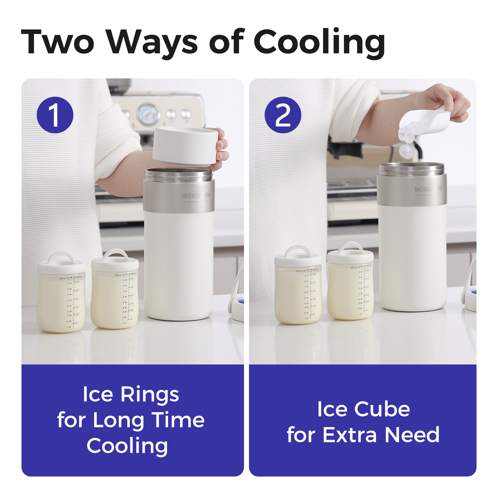 WONDBORN 22Oz Portable Breast Milk Cooler for Outdoors