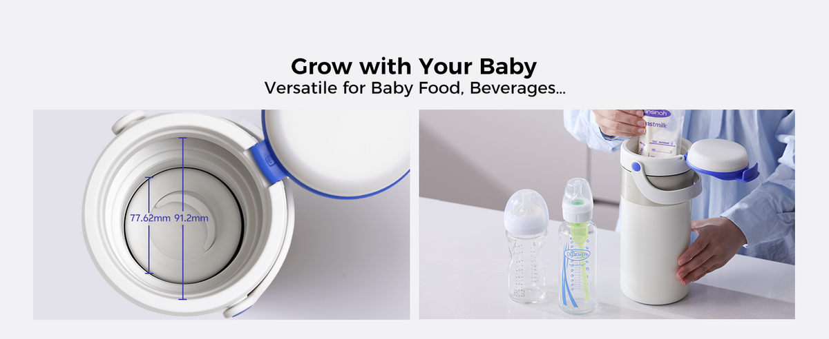 Grow with Your Baby, versatile for Baby Food, Beverages