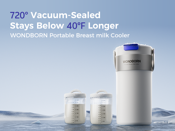 720° Vacuum-Sealed Stays Below 40°F Longer