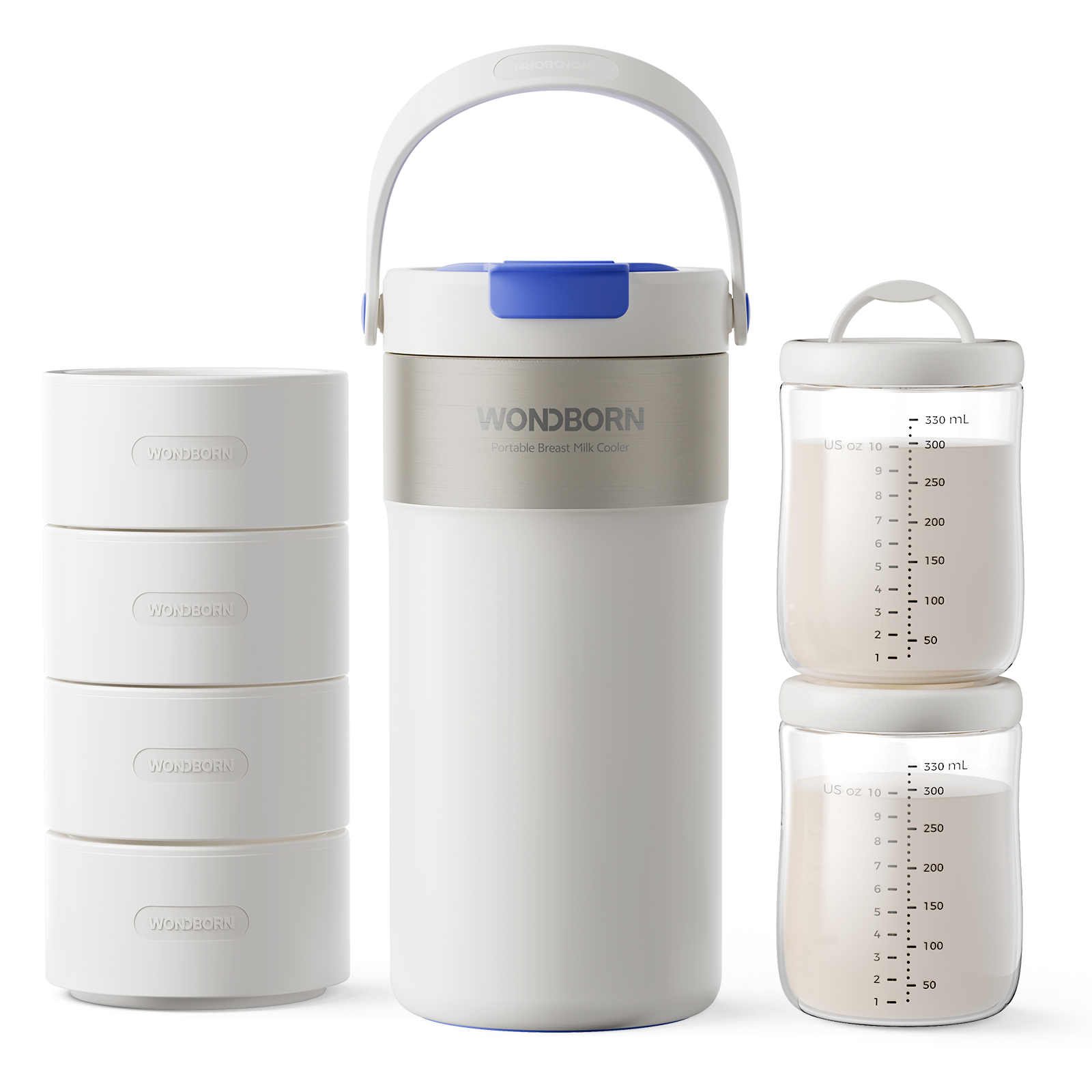 WONDBORN 22Oz Portable Breast Milk Cooler for Outdoors