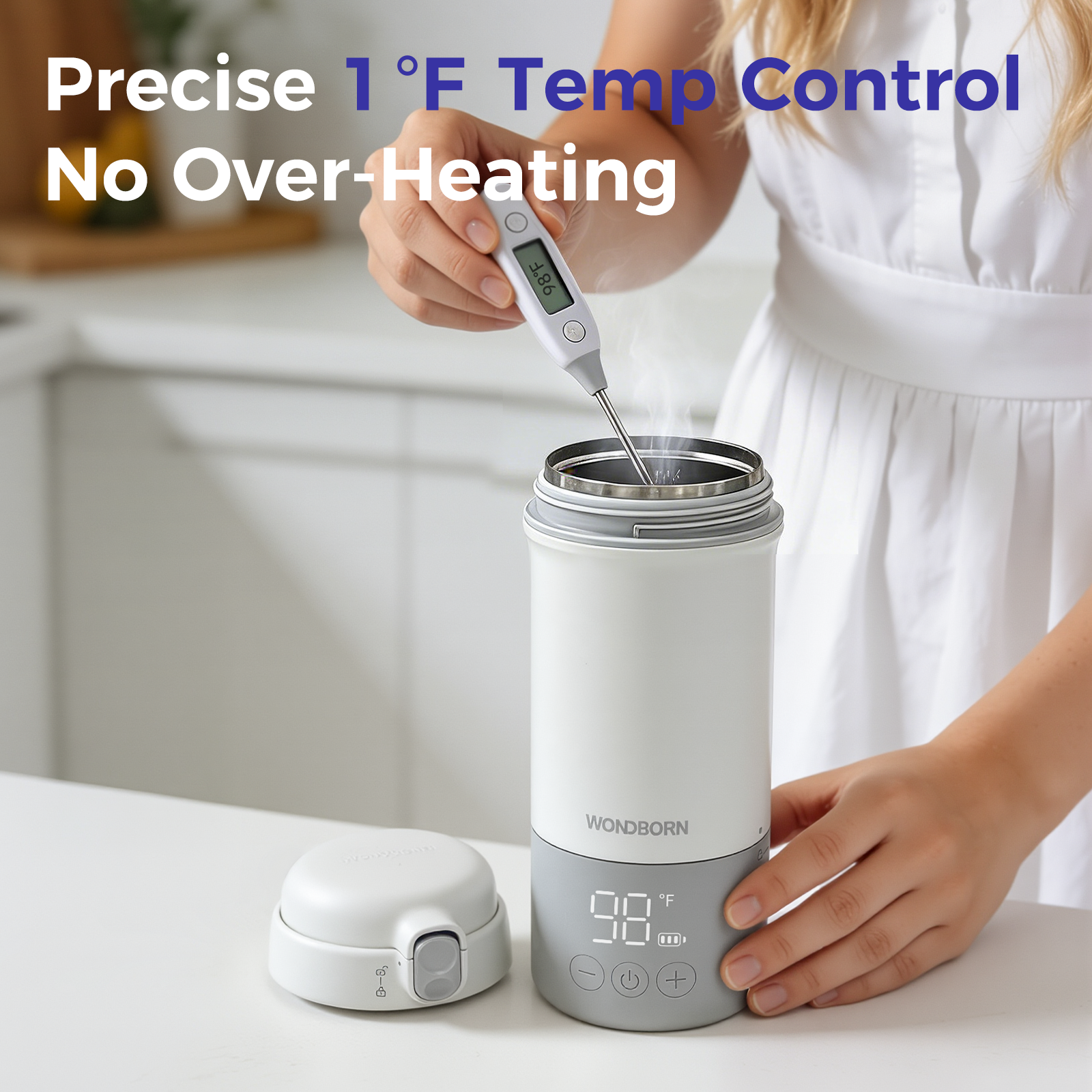 WONDBORN Portable Bottle Warmer for Travel