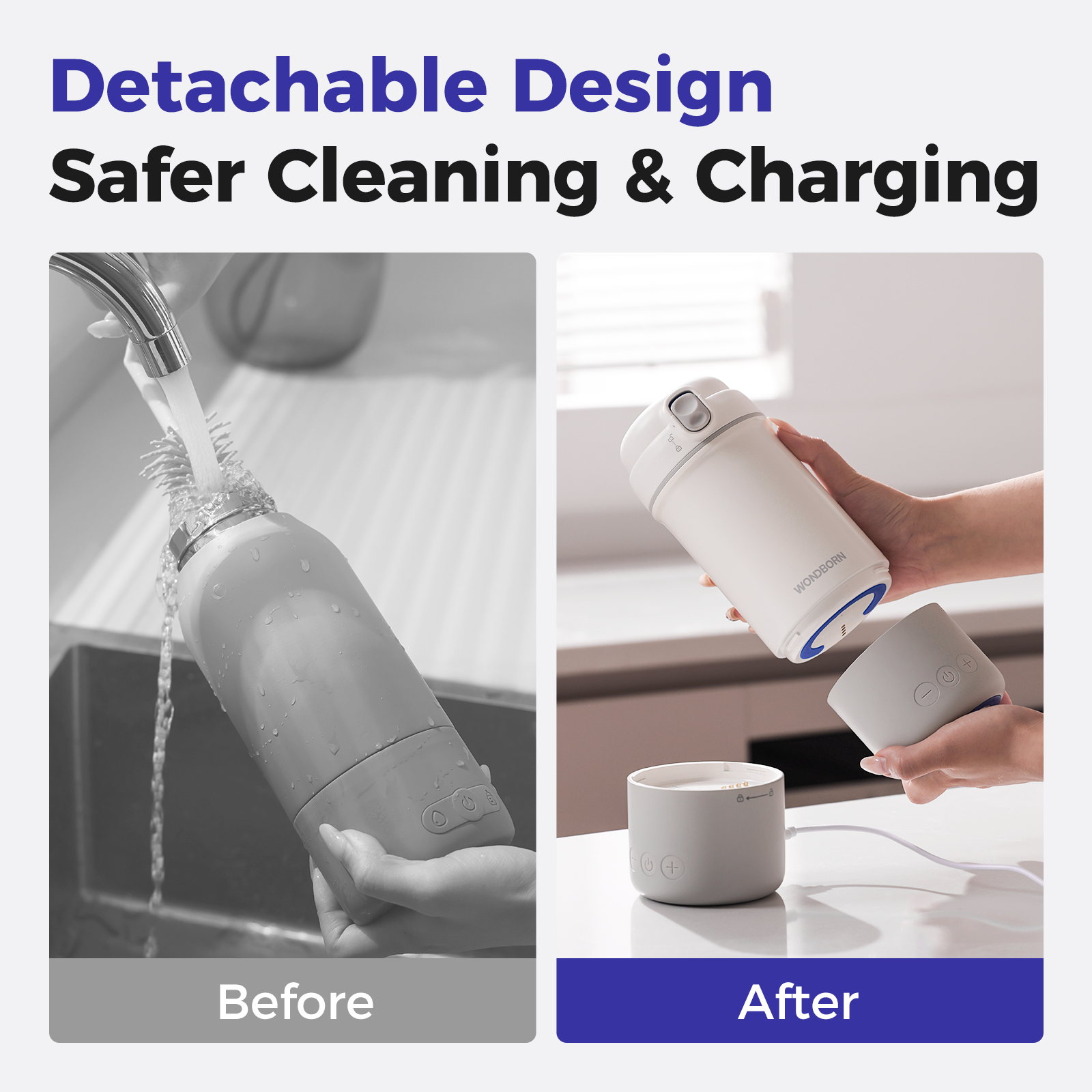 WONDBORN Portable Bottle Warmer for Travel