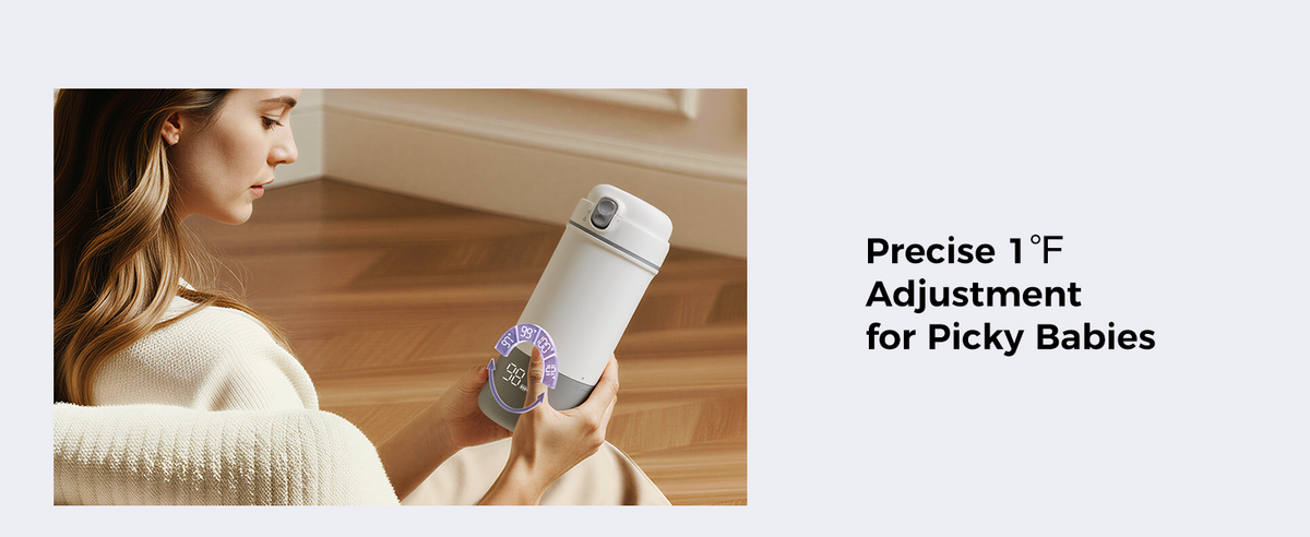 Precise 1°F Adjustment